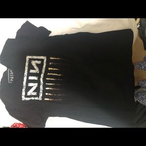 Nine Inch Nails band shirt